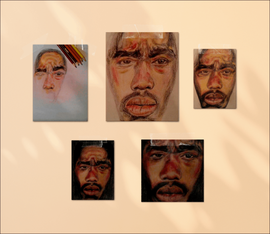 portrait drawing process
